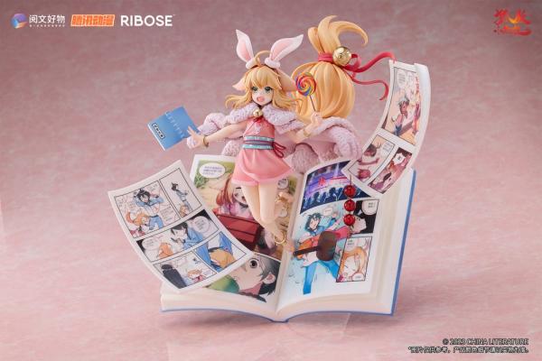 Susu Tushan - Fox Spirit - Matchmaker - Statue 1/7 - Hongchenqianyuan Ver. - Ribose