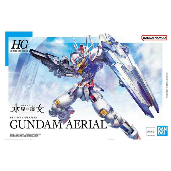 XVX-016 Gundam Aerial - Mobile Suit Gundam: The Witch From Mercury - HGTWFM 1/144 - Modelkit - Bandai Spirits