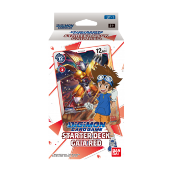 Gaia Red - Digimon Card Game Starter Deck - Englisch