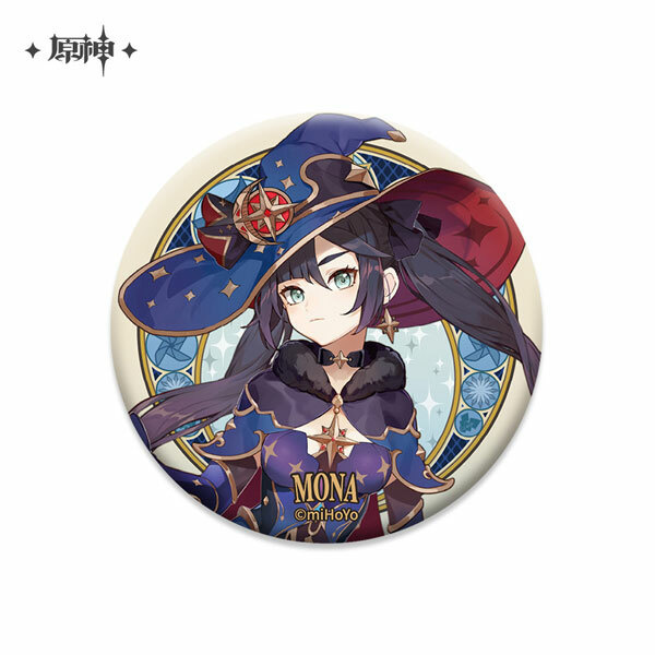 Mona - Genshin Impact - Mondstadt Series Chara Can Badge - Neuauflage