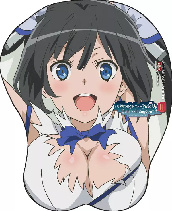 Hestia - 3D Mouse Pad / Oppai Mouse Pad 