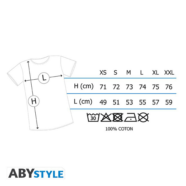 HUNTER X HUNTER - Hisoka Men's T-Shirt - XS - AbyStyle