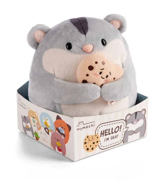 Hamster Shai - mymochi - Plüsch (mit Keks) (16cm) 