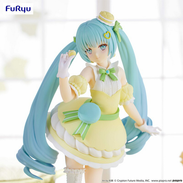 Hatsune Miku - Citron Color - Sweet Sweets Series: Macaroon - Exceed Creative - Furyu