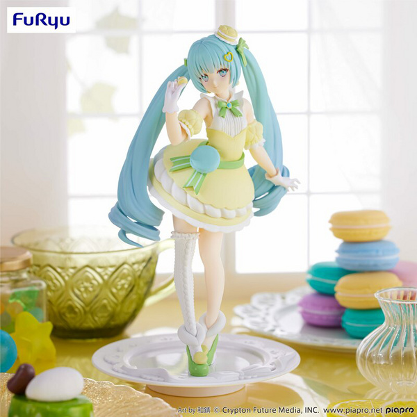 Hatsune Miku - Citron Color - Sweet Sweets Series: Macaroon - Exceed Creative - Furyu