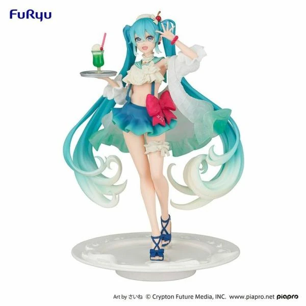 Hatsune Miku - Melon Soda Float - SweetSweets Series - Furyu