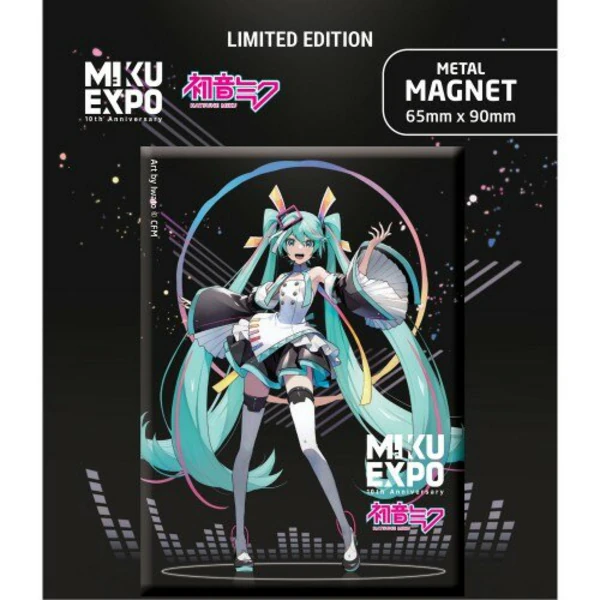 Hatsune Miku - Miku Expo 10th Anniversary - Art by Iwato - Magnet - Pop Buddies