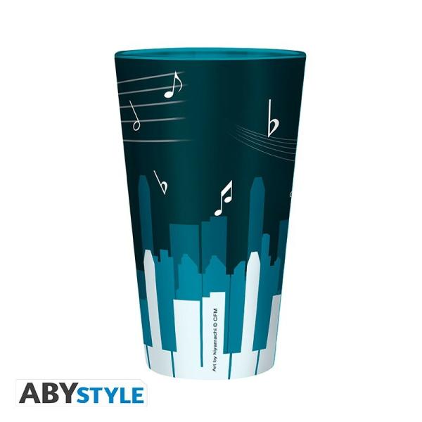 Hatsune Miku - "Musical City" - XXL Glas - 400ml - AbyStyle