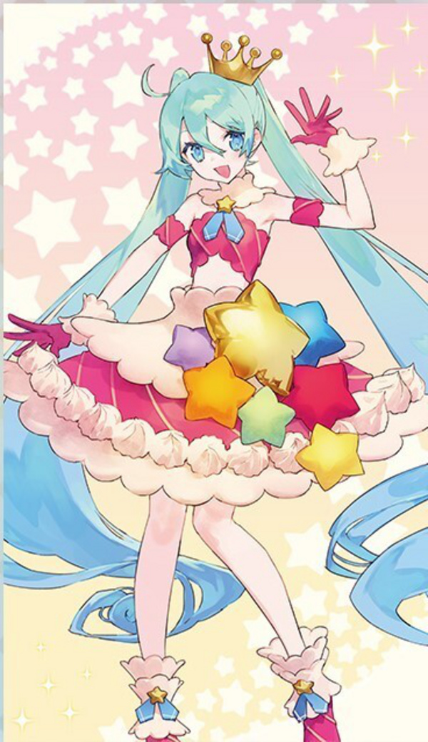 Hatsune Miku - Original Illustration Birthday Multi Cloth 2020 Ver. B - Handtuch - Taito