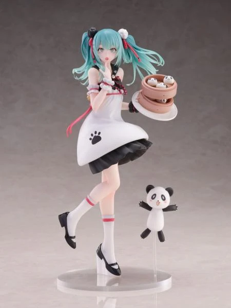 Hatsune Miku - SPM PVC Statue - Street Miku Panda Bun - Sega