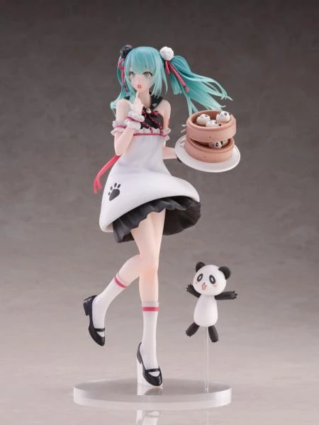 Hatsune Miku - SPM PVC Statue - Street Miku Panda Bun - Sega