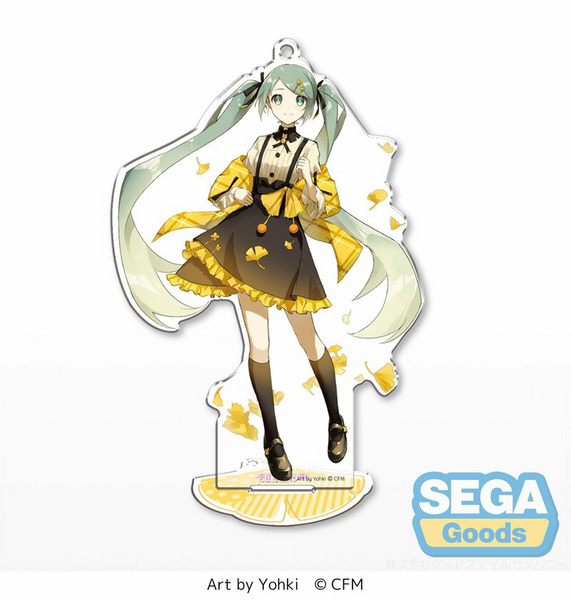 Hatsune Miku - Yohki Design - Aki Ryokou / Herbstreise - Stand Keychain - Sega