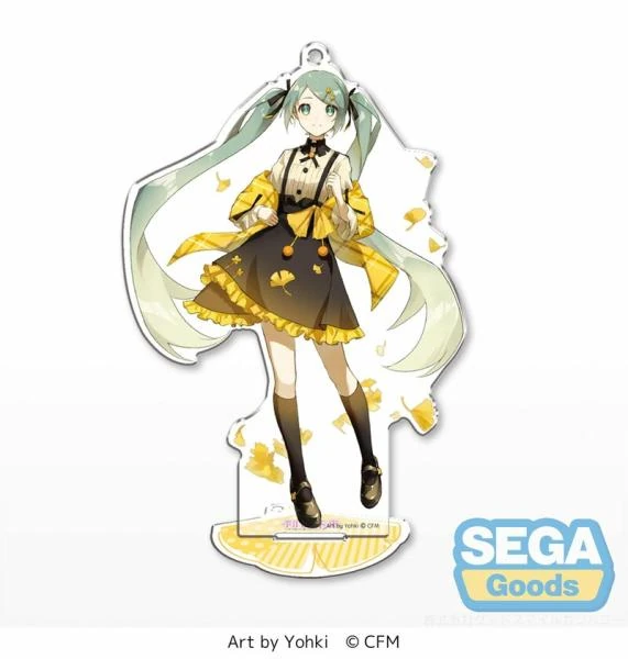 Hatsune Miku - Yohki Design - Aki Ryokou / Herbstreise - Stand Keychain - Sega