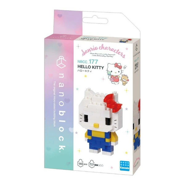 Hello Kitty Version 2 - Nanoblock Character Collection Series- NBCC_177