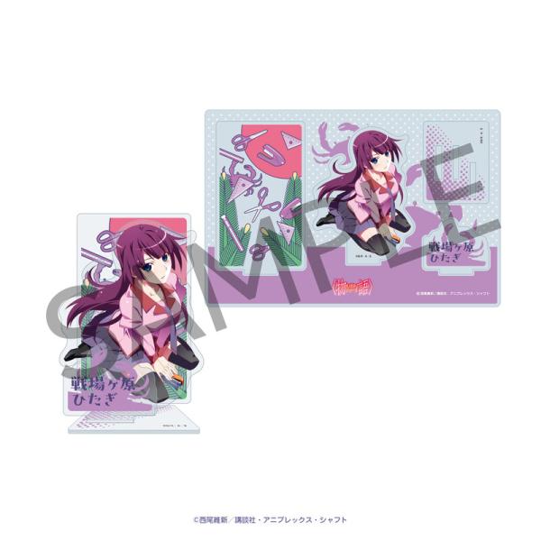 Hitagi Senjogahara - Monogatari - Acrylaufsteller (Charaditional Toy - Hanafuda Pattern) - Tokyo Gets