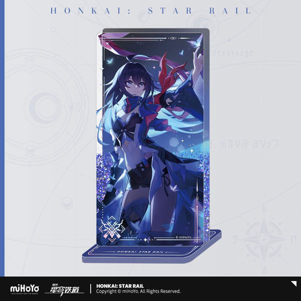 Seele - Honkai: Star Rail Light - Cone Acryl Ornament mit Glitzer - In the Night - MiHoYo