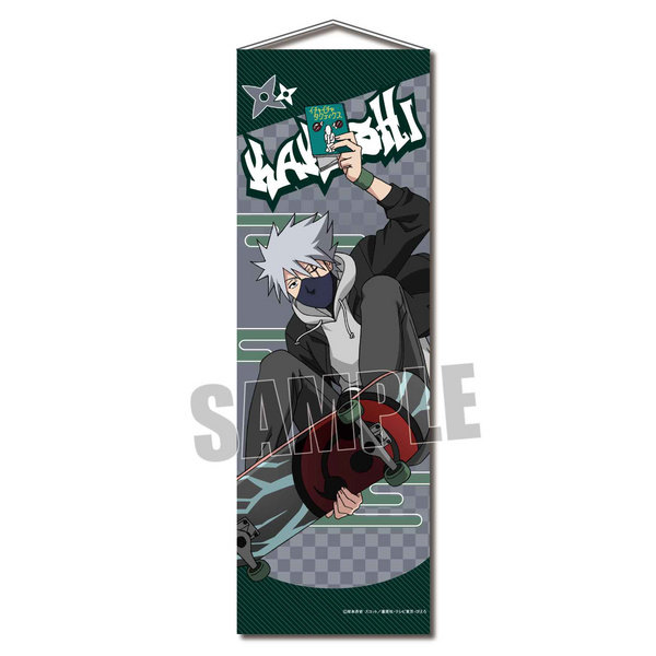 Kakashi Hatake (Skater Version) - Naruto Shippuden - Wallscroll - Bell House