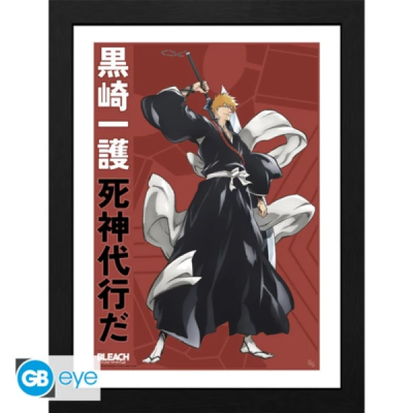 "Ichigo" - gerahmtes Poster - Bleach TYBW - AbyStyle