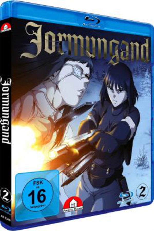 Jormungand Special Bundle: Blu-Ray Vol. 1-4 mit Schuber und T-Shirt