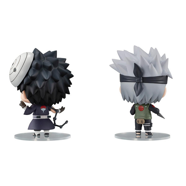 Kakashi Hatake und Obito Uchiha - Naruto Ninkai Taisen Set Chimi Mega Buddy Doppelpack - Megahouse