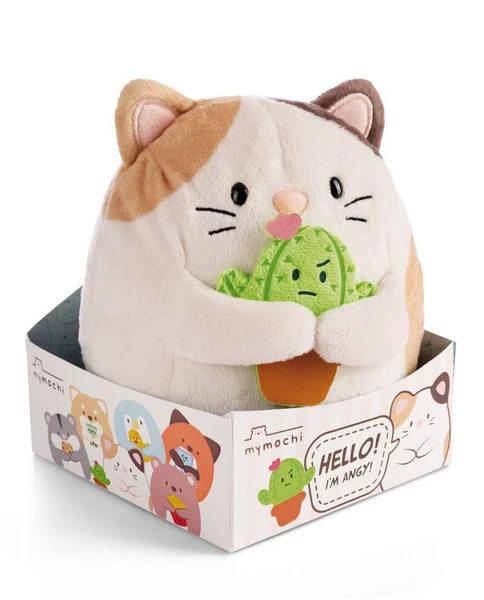 Katze Angy - mymochi - Plüsch (mit Kaktus) (16cm) 