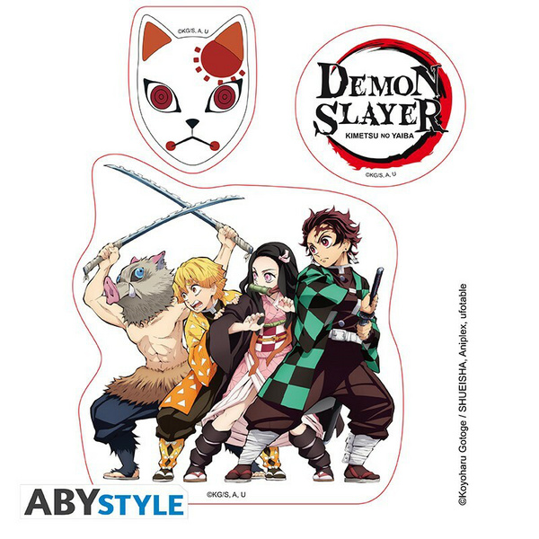 Demon Slayer - "Slayers" - Mini Sticker Set - ABYStyle