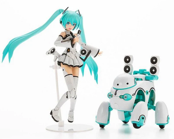 Hatsune Miku (Maruttoys) & Tamotu (Miku Ver.) - Frame Arms Girl Model Kit - Kotobukiya