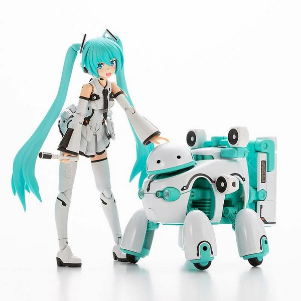 Hatsune Miku (Maruttoys) & Tamotu (Miku Ver.) - Frame Arms Girl Model Kit - Kotobukiya