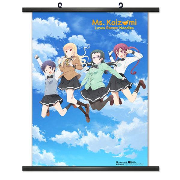 Koizumi-San, Takahashi Jun, Osawa Yuu & Nakamura Misa - Wallscroll - Ms. Koizumi loves Ramen Noodles 01 - 80155