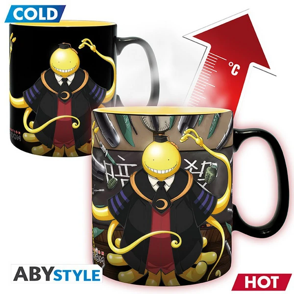 Koro-Sensei - Schüler - Assassins Classroom - Thermotasse - Zaubertasse - Farbwechseltasse - ABYStyle