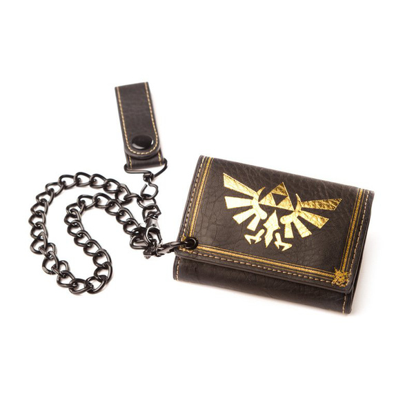 Leder Geldbeutel Twilight Princess mit Kette - The Legend of Zelda 