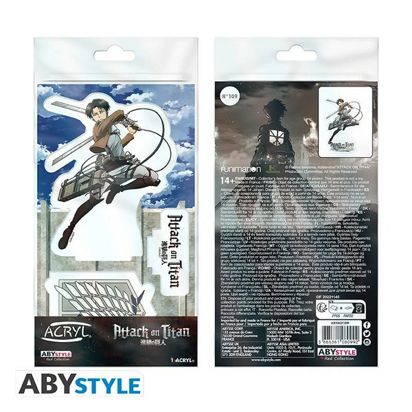 Levi - Attack on Titan - Acrylaufsteller - AbyStyle