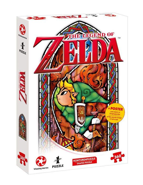 Link Adventurer - The Legend of Zelda Puzzle (360 Teile) - Winning Moves