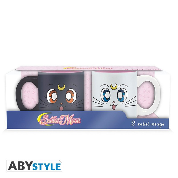 Luna und Artemis - Sailor Moon Tassenset Espressotassen