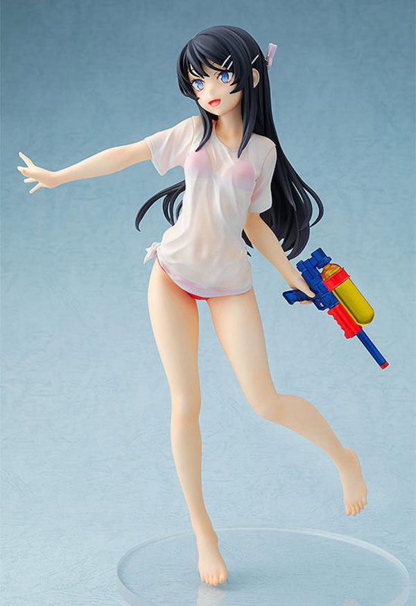 Mai Sakurajima - Water Gun Date - Chara-Ani