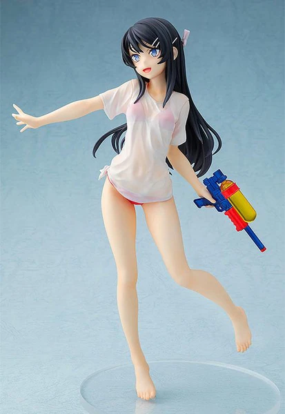 Mai Sakurajima - Water Gun Date - Chara-Ani