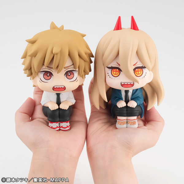 Denji & Power Limited Set - Chainsaw Man Look Up - Megahouse