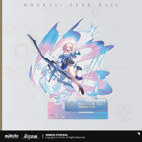 March 7th - Honkai: Star Rail - Acrylaufsteller (18 cm)