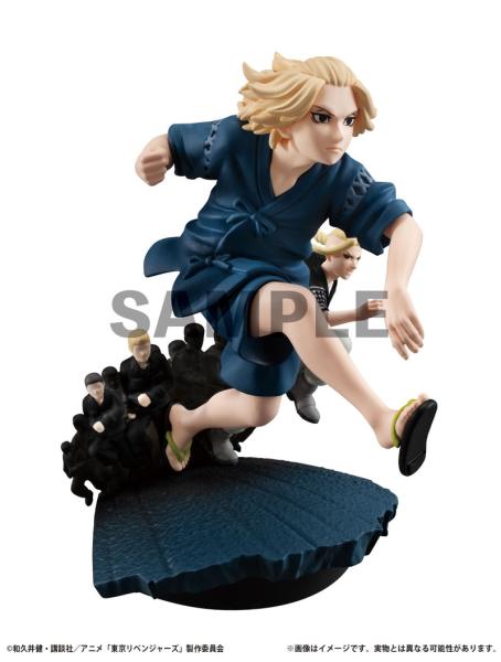 Set - Toman Heroic Scenes Vol. 2 - Tokyo Revengers Petitrama Series - Megahouse (4 Figuren)