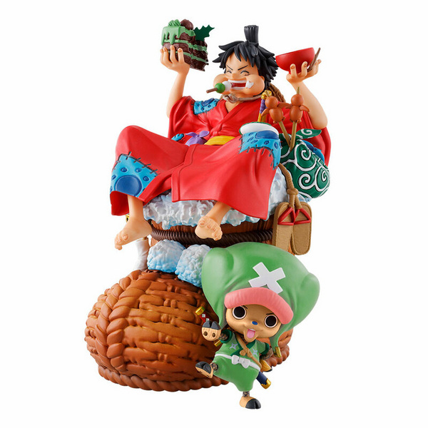 Monkey D. Ruffy und Tony Tony Chopper - Petitrama DX Logbox Vol. 1 - Megahouse