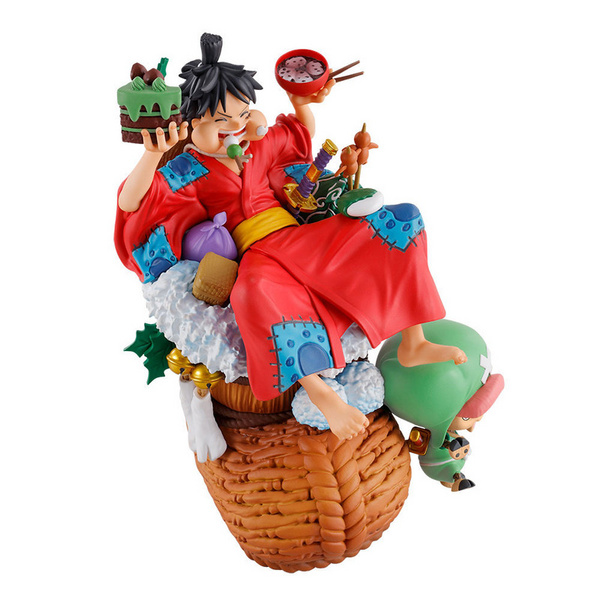 Monkey D. Ruffy und Tony Tony Chopper - Petitrama DX Logbox Vol. 1 - Megahouse