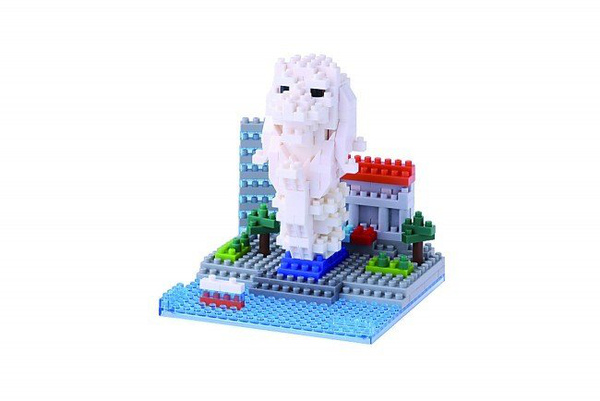 Merlion - Singapur - Nanoblock Sights Series 