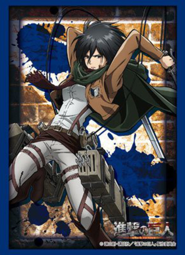 Mikasa Ackerman - Attack on Titan - Kartenhüllen / Kartenfolien - 60 Stück