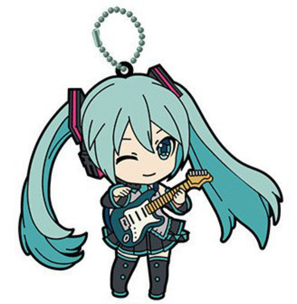 Miku Hatsune mit Gitarre - Nendoroid Plus Anhänger 