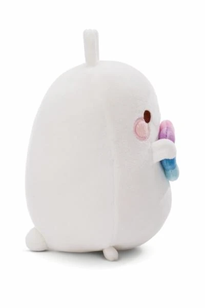 Molang mit Regenbogenblume - 12 cm Plüsch