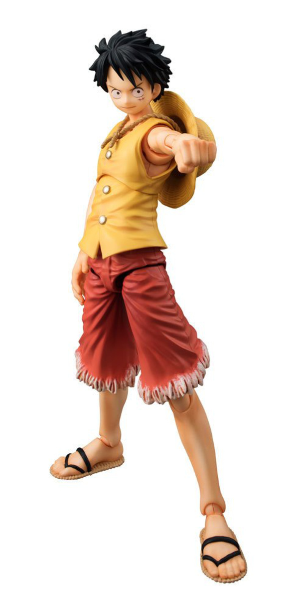 Monkey D. Ruffy - Variable Action Heroes - Past Blue / Version Yellow