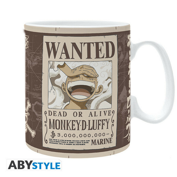 Monkey D. Ruffy "Wanted" - One Piece - Tasse - 460 ml - AbyStyle