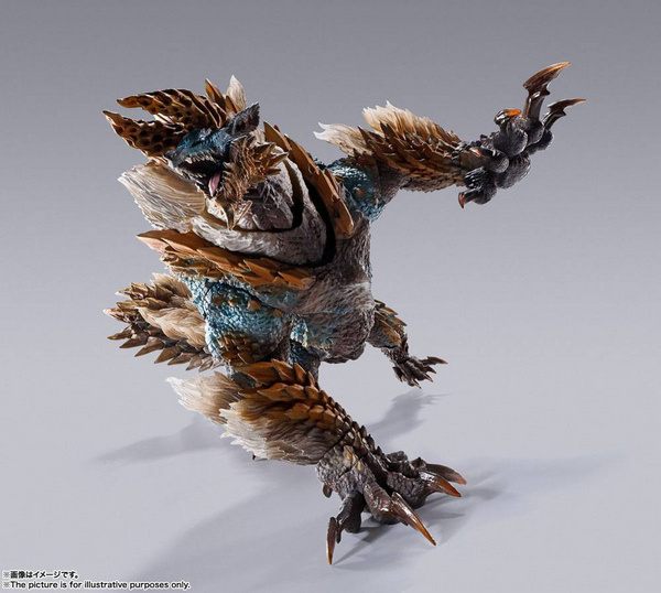 Zinogre (Jinouga) - Monster Hunter S.H. Monster Arts - Bandai Spirits