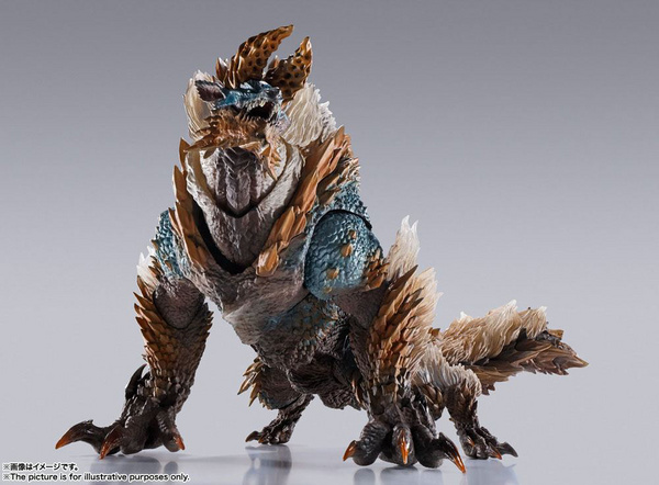 Zinogre (Jinouga) - Monster Hunter S.H. Monster Arts - Bandai Spirits