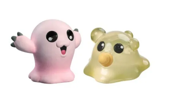 Motimon (Mochimon) und Pabumon (Bubbmon) - Digi Colle Data 2